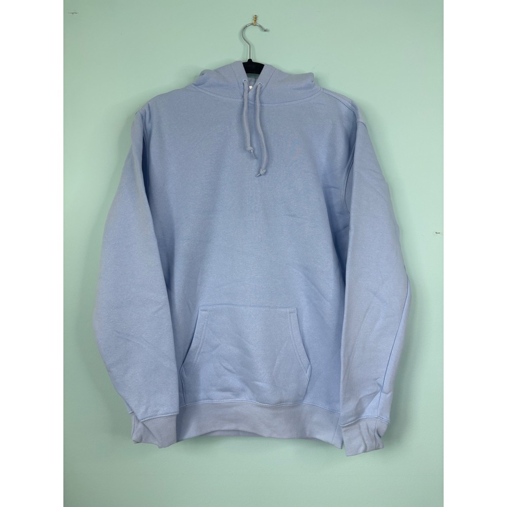Beimar Blue Pullover Hoodie Sweatshirt Small Oversized Drawstring Pocket NWOT‎